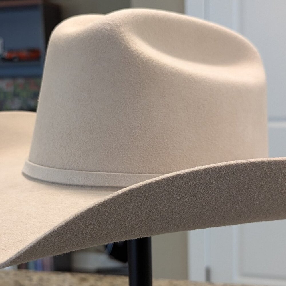 Cody James Cowboy Hat Size 7 1/8 (57) – Silver Belly